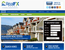 Tablet Screenshot of issaquahrealestatemarket.com